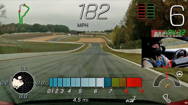 Onboard: Watch the 1,064-HP Chevy Corvette ZR1 Break Road Atlanta’s Lap Record