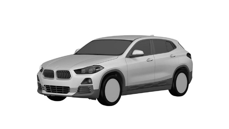 BMW X2 Patent Pictures Surface